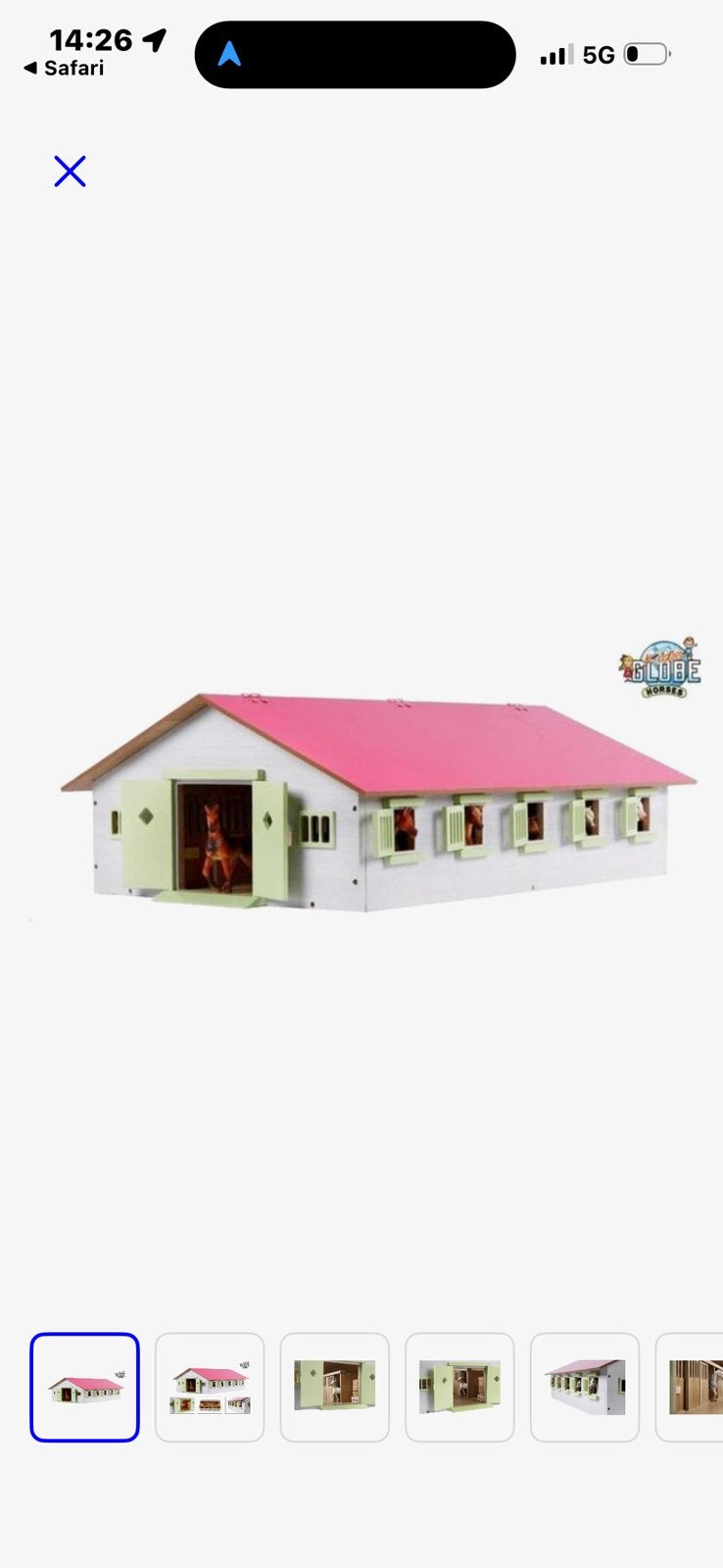 Stal van Schleich, 9 boxen, Enlèvement, Utilisé
