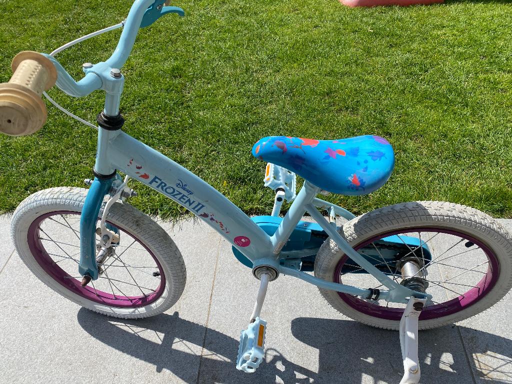 Kinderfiets, Fietsen en Brommers, Ophalen, Gebruikt, Zijwieltjes