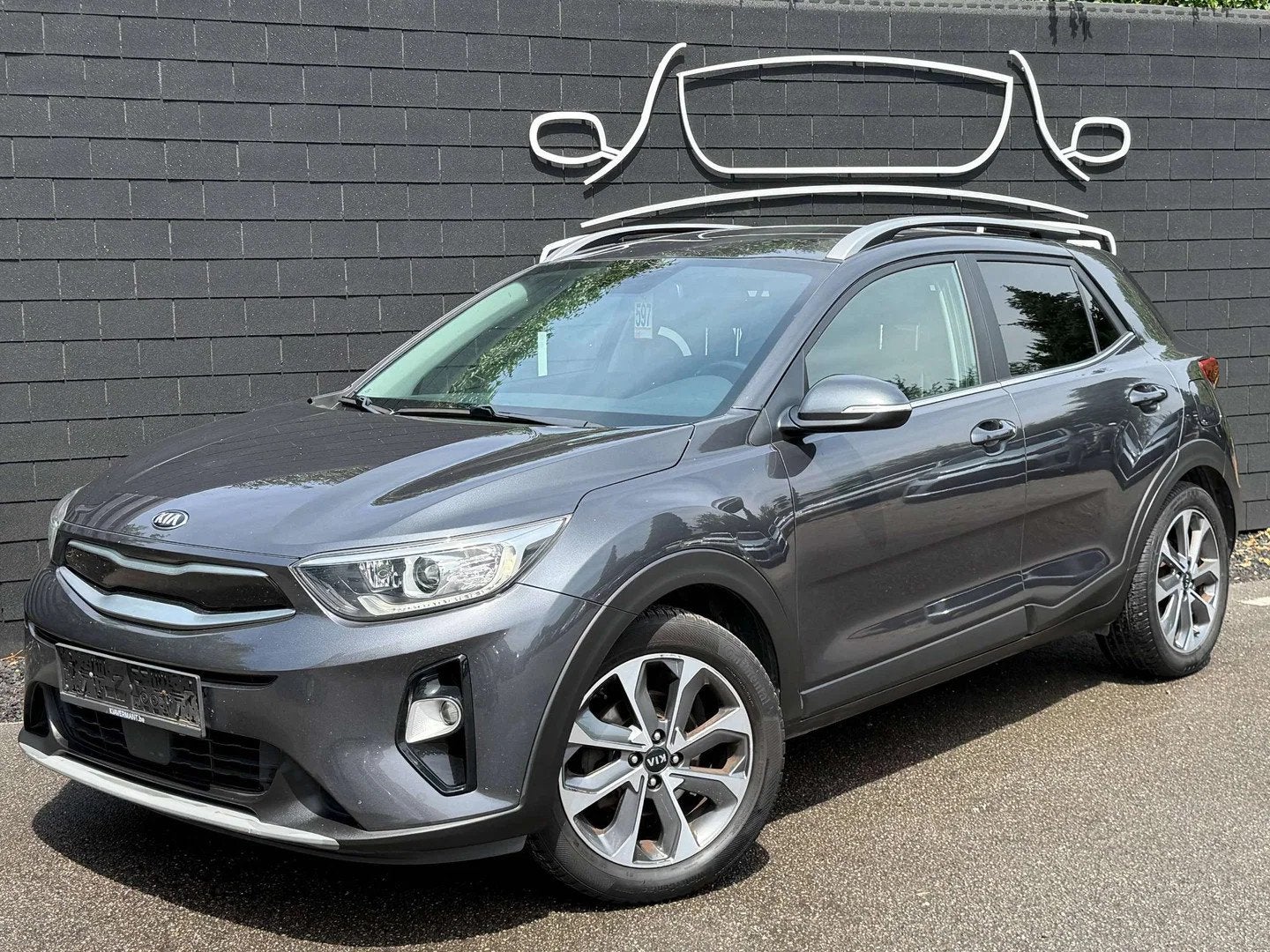 Kia Stonic 1.0+NAVI+CAMERA+AIRCO+SIEGES CHAUFF+VOLANT CHAUFF, Autos, Argent ou Gris, Achat, 998 cm³, Euro 6