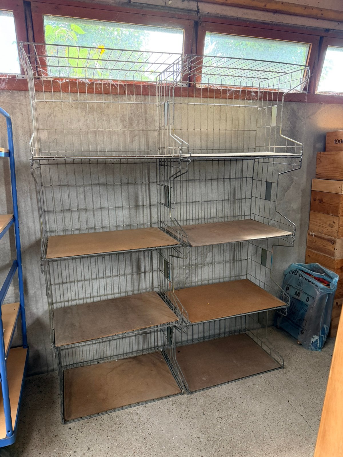 8 draadmanden, Huis en Inrichting, Kasten | Stellingkasten, Ophalen, Gebruikt, X, X