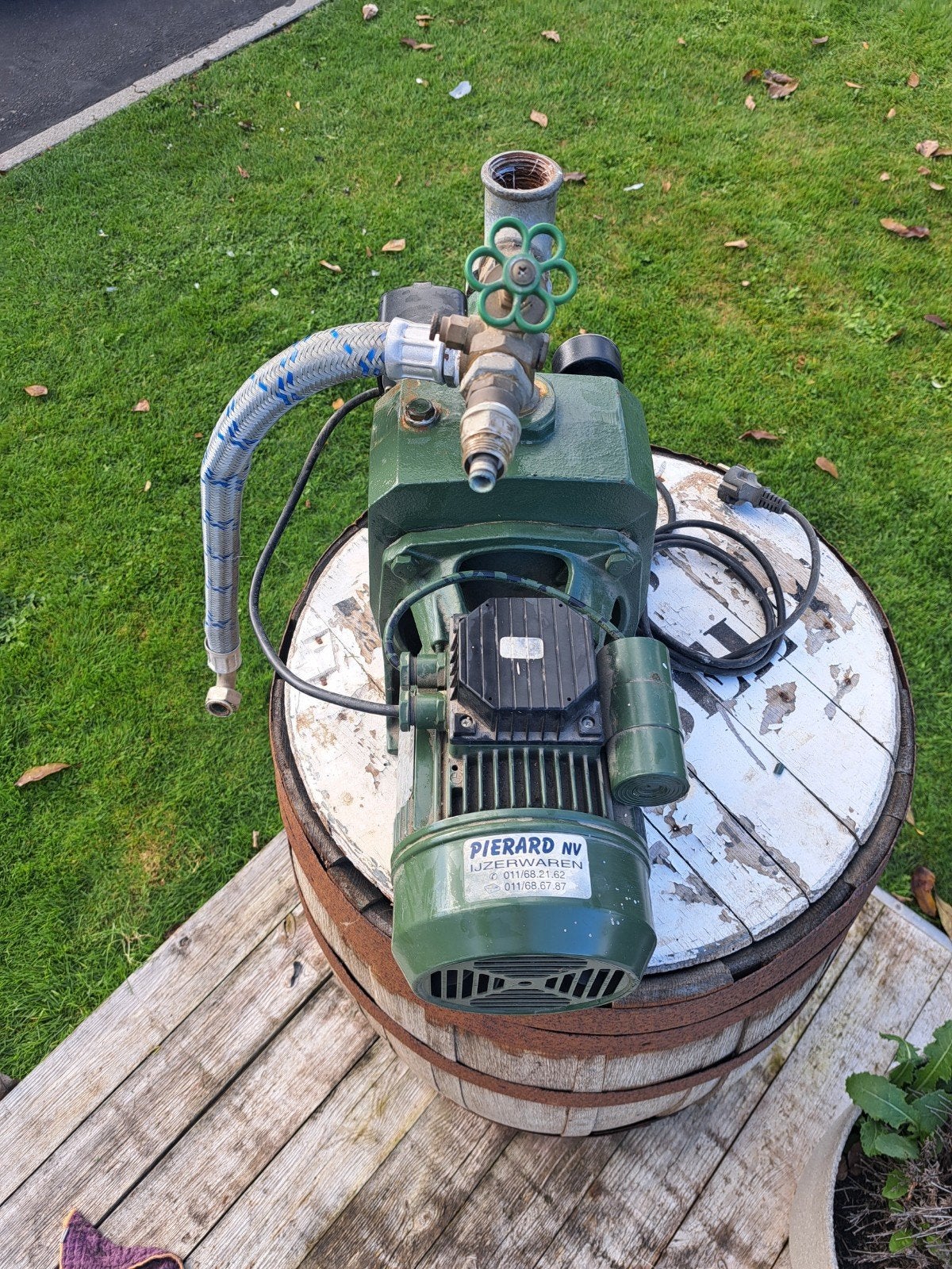 waterpomp dab, Ophalen, Hydrofoorpomp