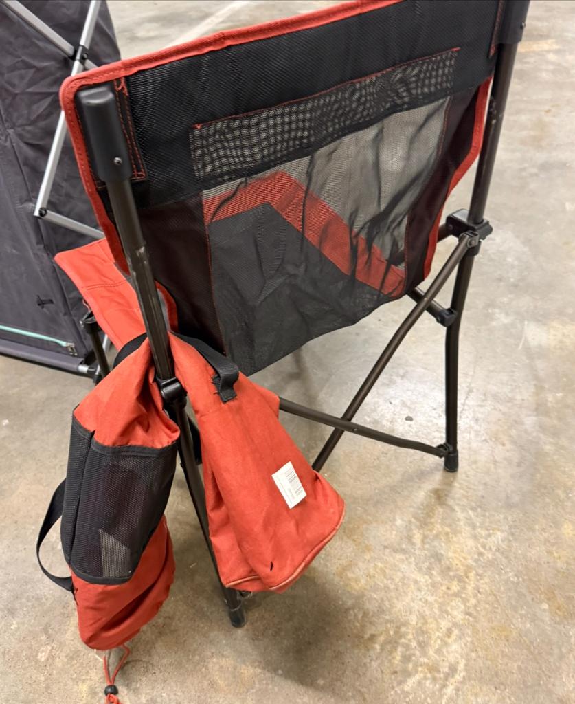 Vouwbare kampeerstoelen met opbergtas, Ophalen, Gebruikt, Campingstoel