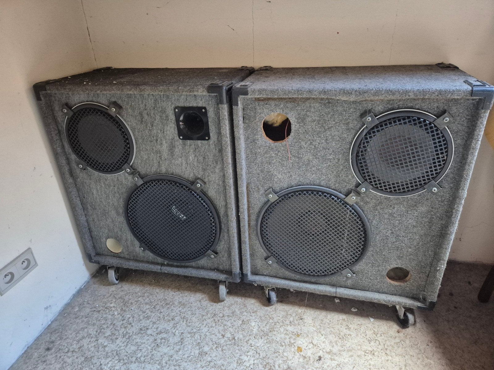 Vijf geluidsboxen / Luidsprekers! degelijke kwaliteit!, Audio, Tv en Foto, Ophalen