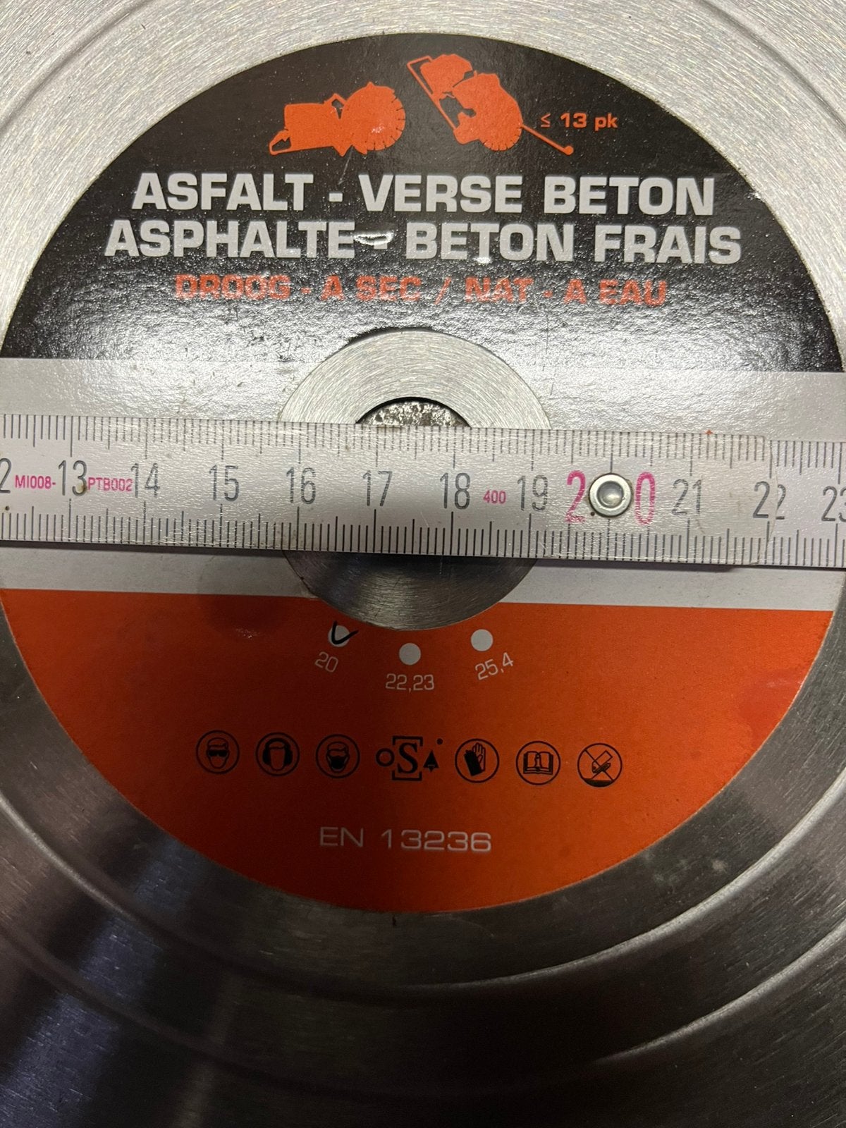 Diamantzagen voor beton en/of asfalt., Ophalen, Nieuw, Rechte handslijpmachine