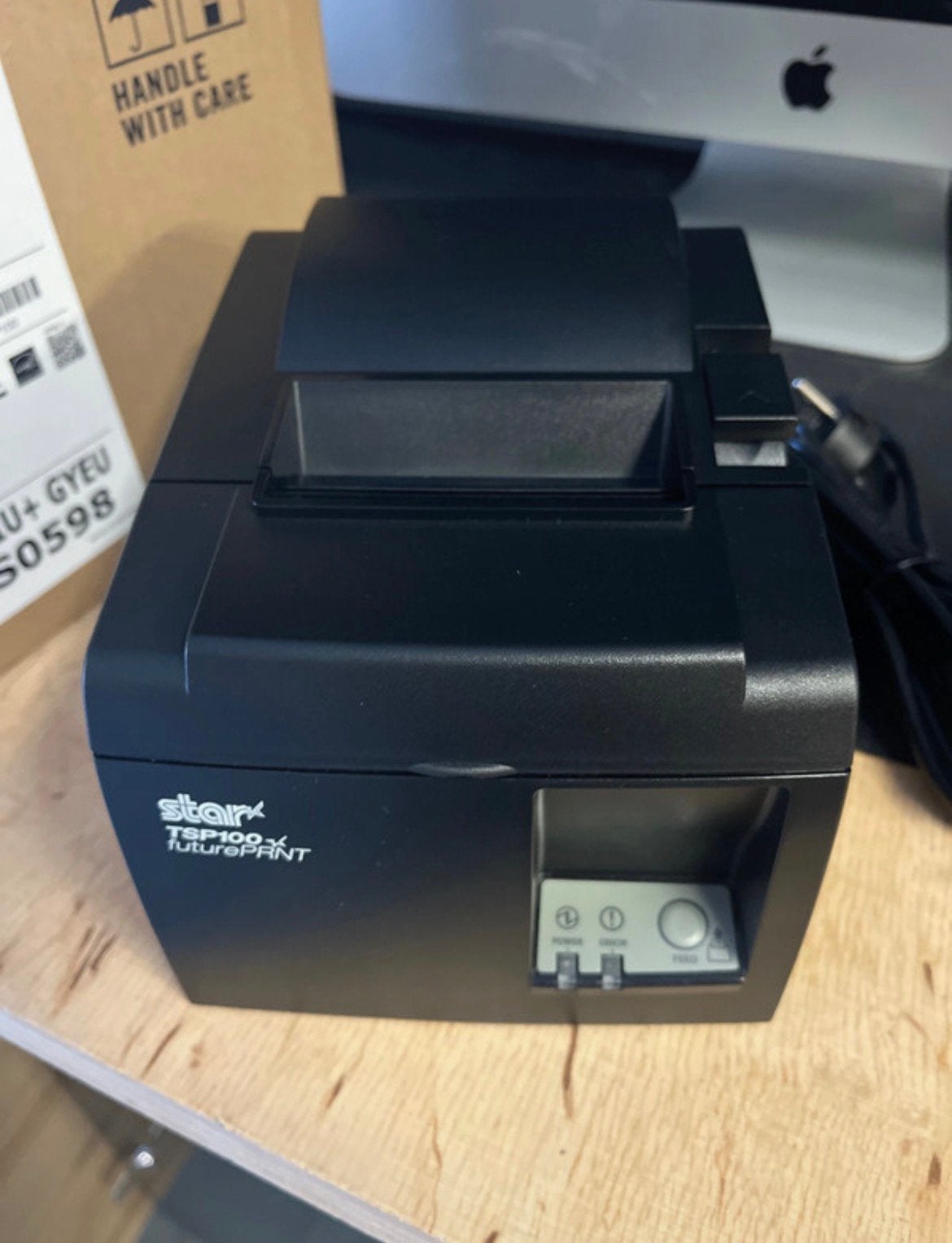Star TSP100 kassabon printer nieuw, Computers en Software, Printers, Ophalen, Zo goed als nieuw, Printer