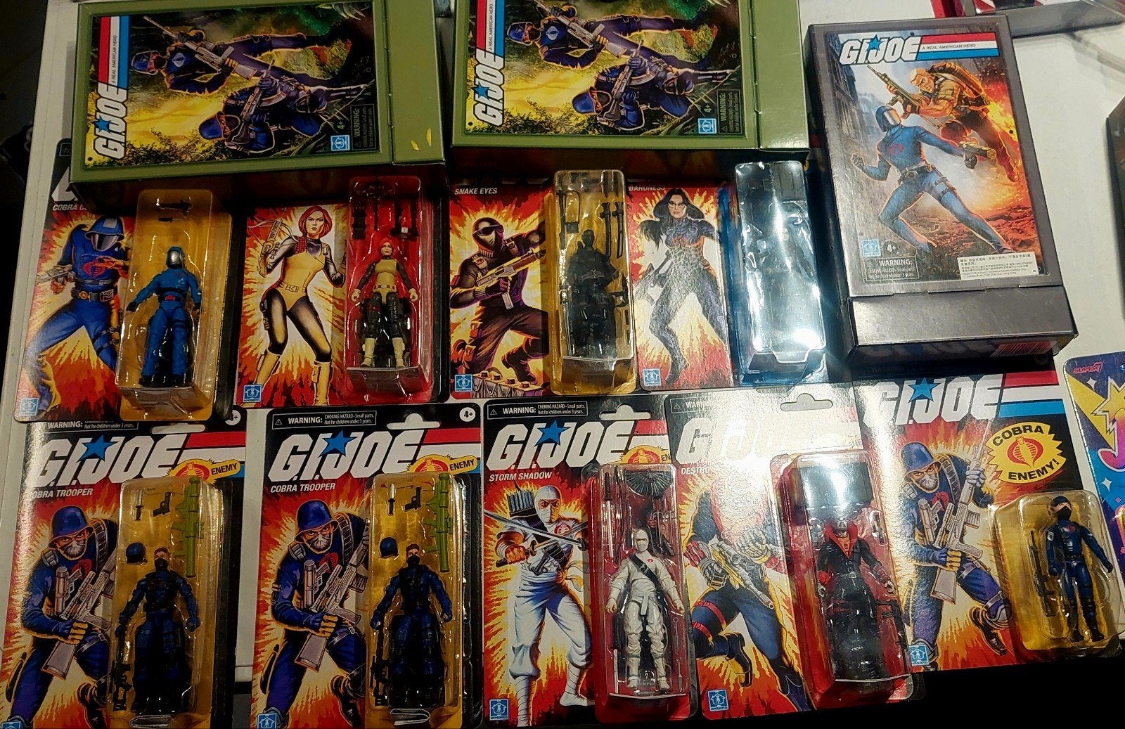 Figurines rétro GI -  3,75 pouces - 13 pièces, Neuf, Enlèvement ou Envoi, Consumentenservice Benelux De Entree 240A 1101 EE Amsterdam