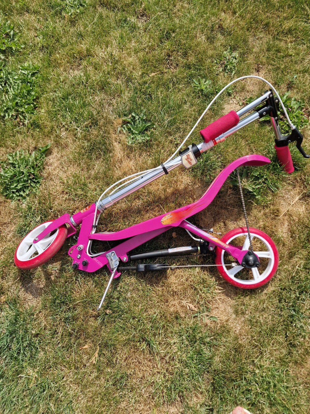 Space Scooter Step, parfait état - complètement pliable., Vélos & Vélomoteurs, Enlèvement, Comme neuf, Autres types