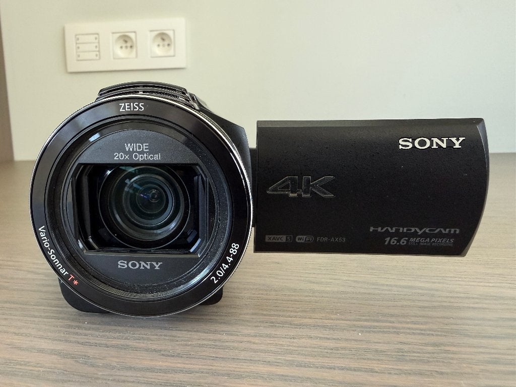 Sony FDR-AX53 4K Video Camera, Audio, Tv en Foto, Videocamera's Digitaal, Ophalen, Full HD, Overige soorten, Zo goed als nieuw