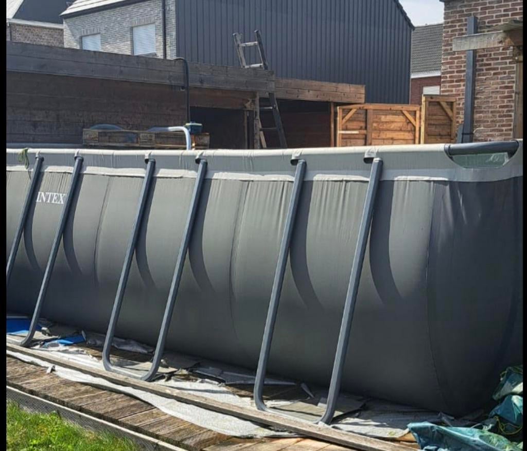 Intex zwembad 549x274x132, Tuin en Terras, Ophalen