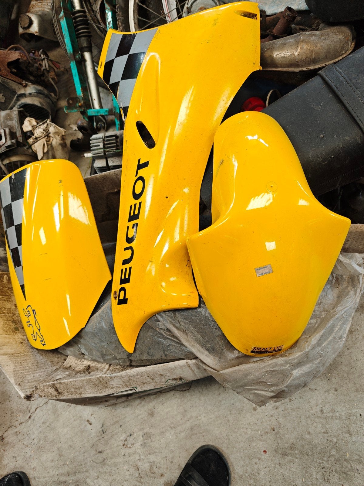 Peugeot speedake kappen, Enlèvement, Peugeot