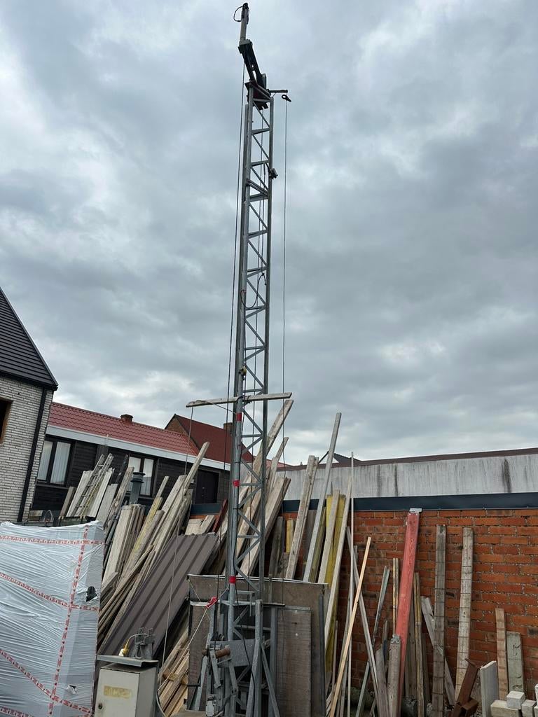 Bouwlift, Doe-het-zelf en Bouw, Bouwliften, Ophalen, Zo goed als nieuw, Bouwlift