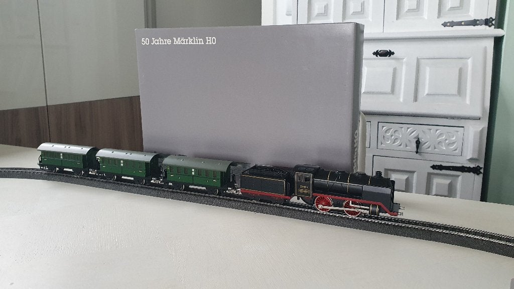 Märklin H0 retro set digital 3-rail, Hobby en Vrije tijd, Modeltreinen | H0, Wisselstroom, Treinset, Ophalen of Verzenden, Zo goed als nieuw