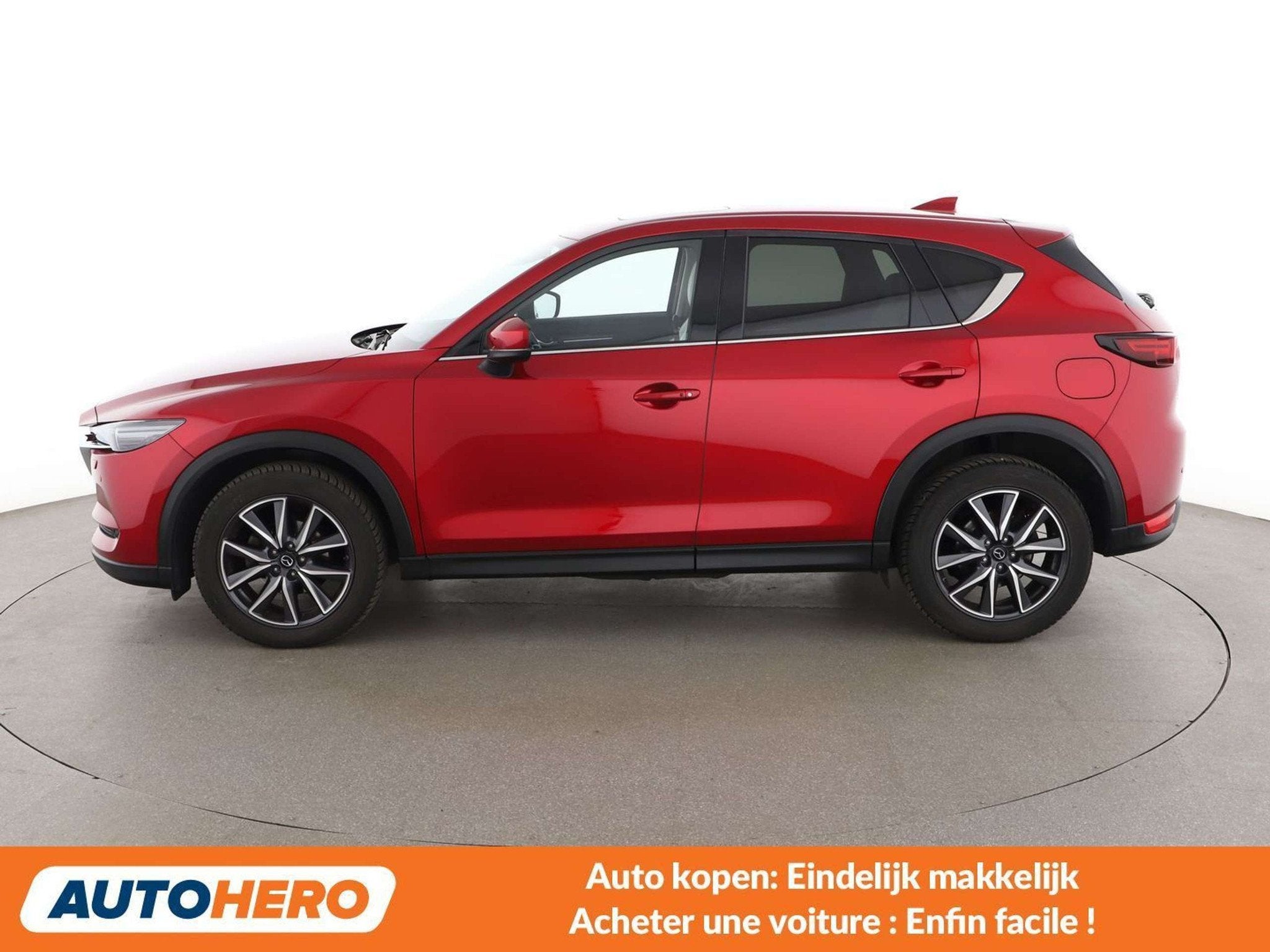 Mazda CX-5 2.2 Turbodiesel Exceed AWD (bj 2018, automaat), Auto's, Mazda, Automaat, Gebruikt, Zwart, 1535 kg