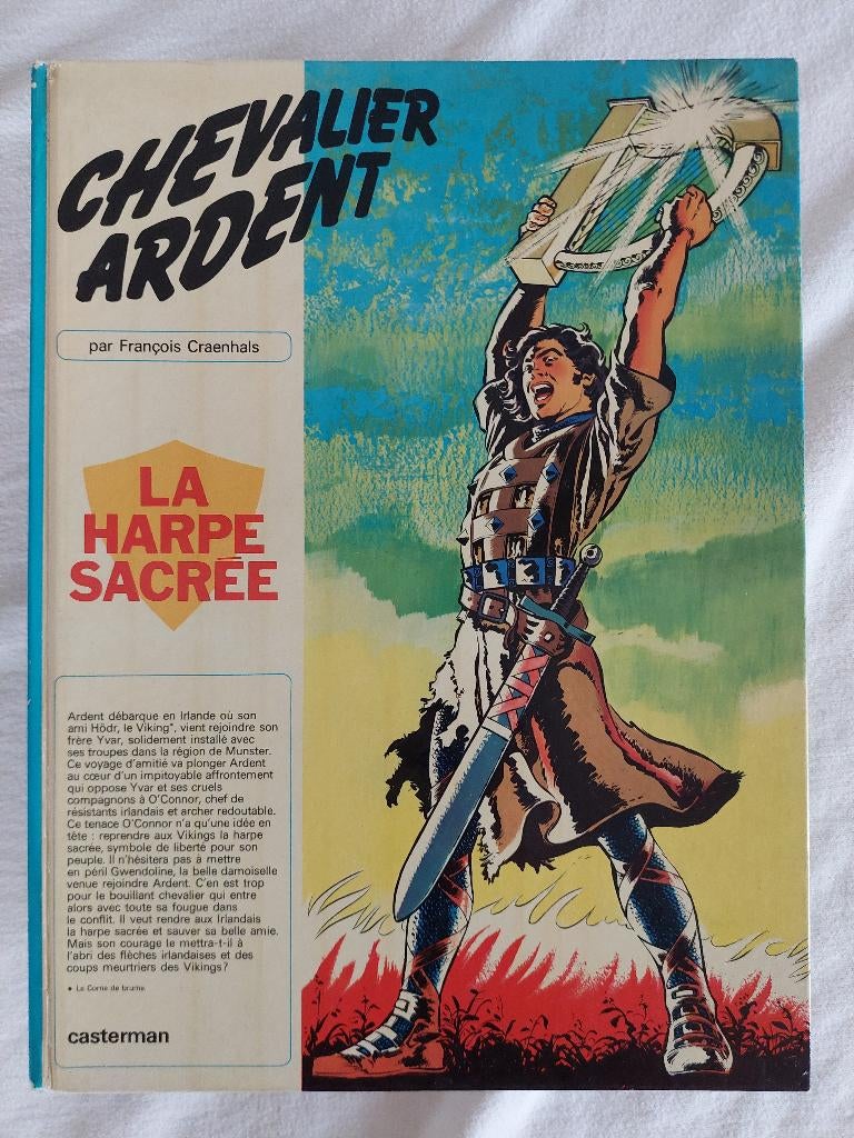 Chevalier Ardent T.5 La harpe sacrée (eo) - Etat moyen, Une BD, Enlèvement ou Envoi, Utilisé