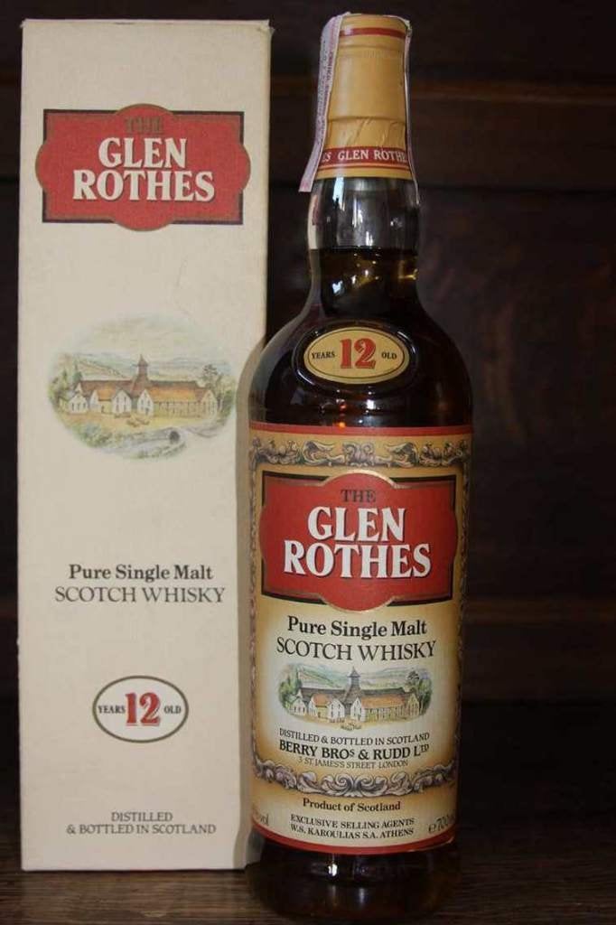Glenrothes 12Y Old, first Glenrothes single malt whisky, Verzamelen, Wijnen, Nieuw, Ophalen of Verzenden