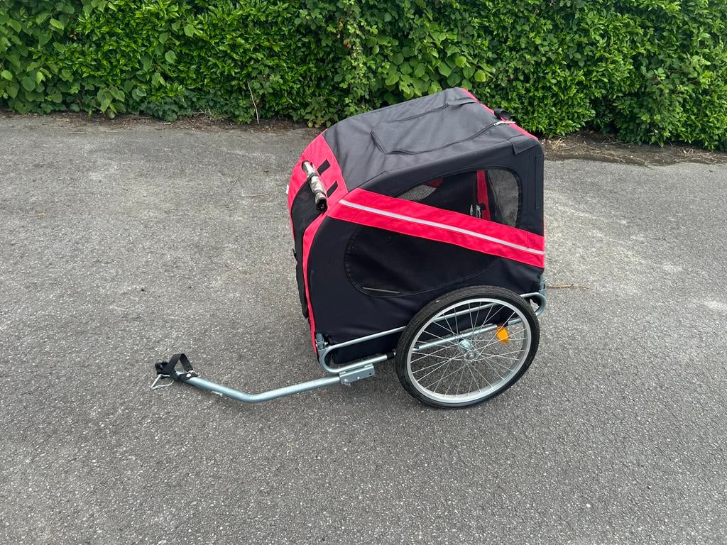 Honden fiets kar 137 x 68 x 72 cm, Ophalen, Zo goed als nieuw