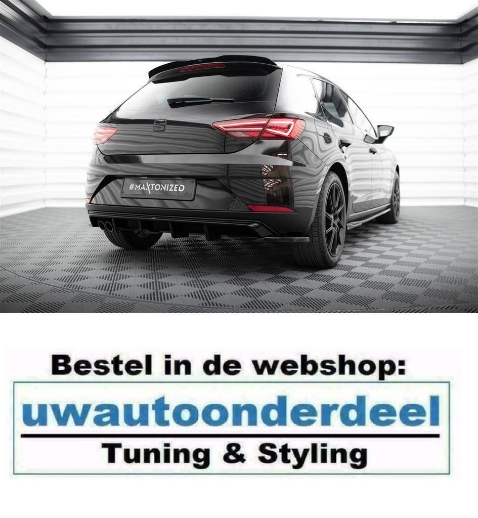 Maxton Design Spoiler Splitter Lip Seat Leon Mk3 Facelift, Autos : Divers, Tuning & Styling, Envoi