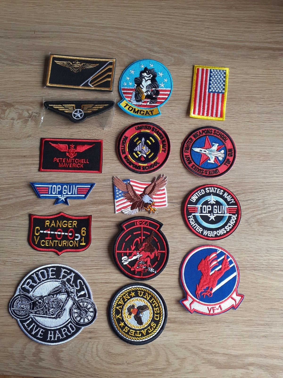Motorjack met patches, Motoren, Ophalen of Verzenden, Nieuw zonder kaartje, Dames