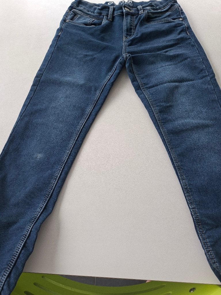 Jeansbroek 14 jaar, Enlèvement ou Envoi, Comme neuf, Autres tailles, Bleu