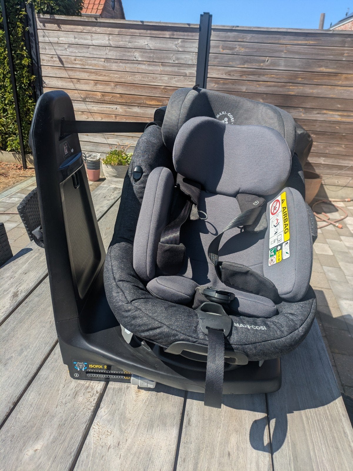 Veilige Maxi-Cosi AxissFix Plus met ISOFIX & 360 draaibaar, Kinderen en Baby's, Autostoeltjes, Ophalen of Verzenden, Maxi-Cosi