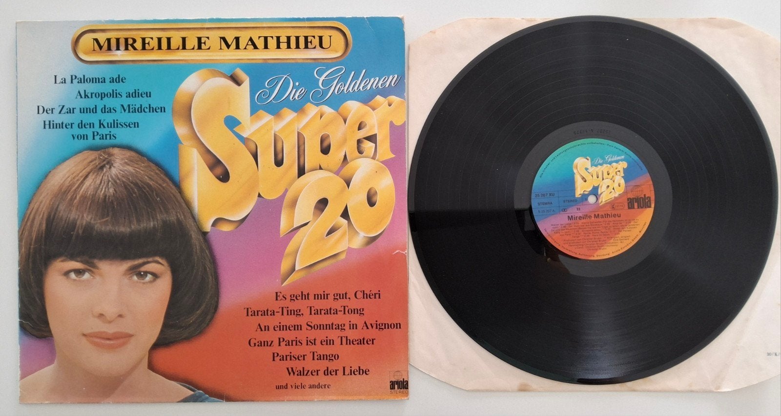 Mireille Mathieu - Die Goldenen Super 20, LP, Ophalen of Verzenden, Zo goed als nieuw, 12 inch