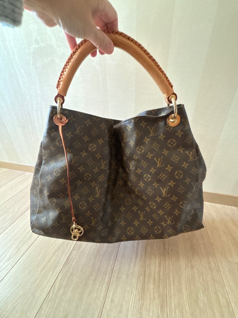 Artsy style tas, Bijoux, Sacs & Beauté, Enlèvement, Comme neuf, Brun, Sac à main