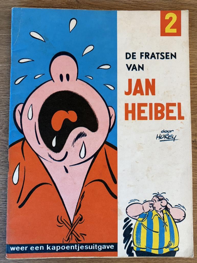 De fratsen van Jan Heibel 2-2-1e dr(1968) Strip, Boeken, Eén stripboek, Ophalen of Verzenden, Zo goed als nieuw