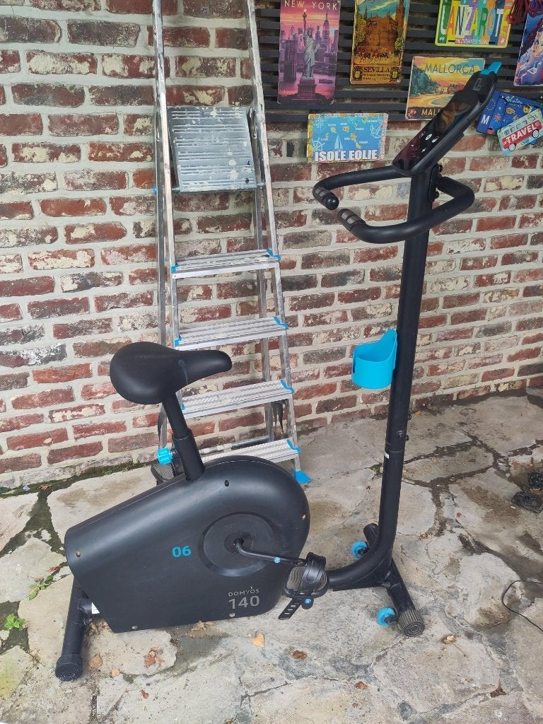 vélo d'appartement, Jambes, Aluminium, Comme neuf, Enlèvement