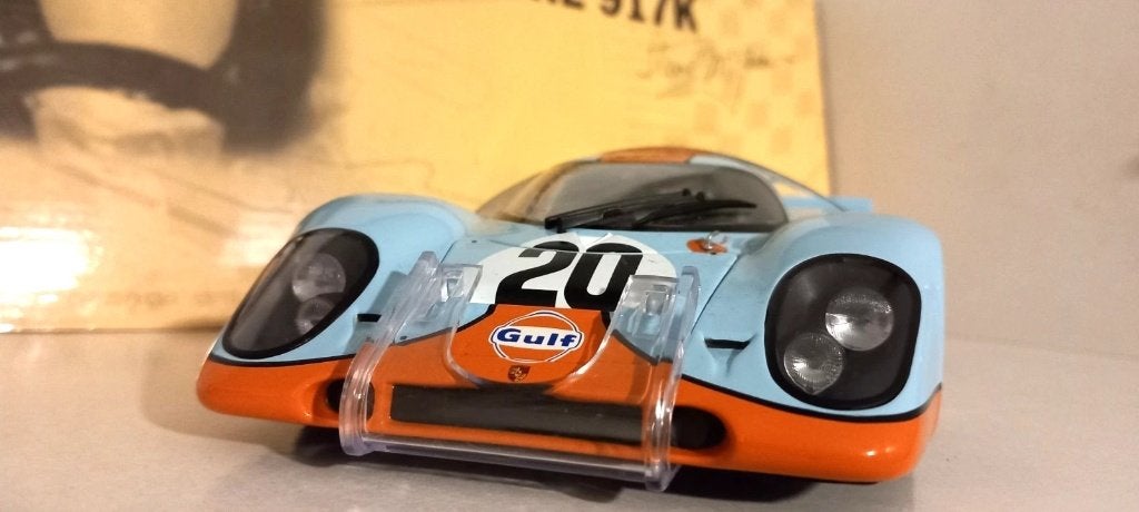 1/18 Porsche 917K Steve McQueen From The Movie Le Mans 1970, Hobby & Loisirs créatifs, Voitures miniatures | 1:18, Enlèvement ou Envoi