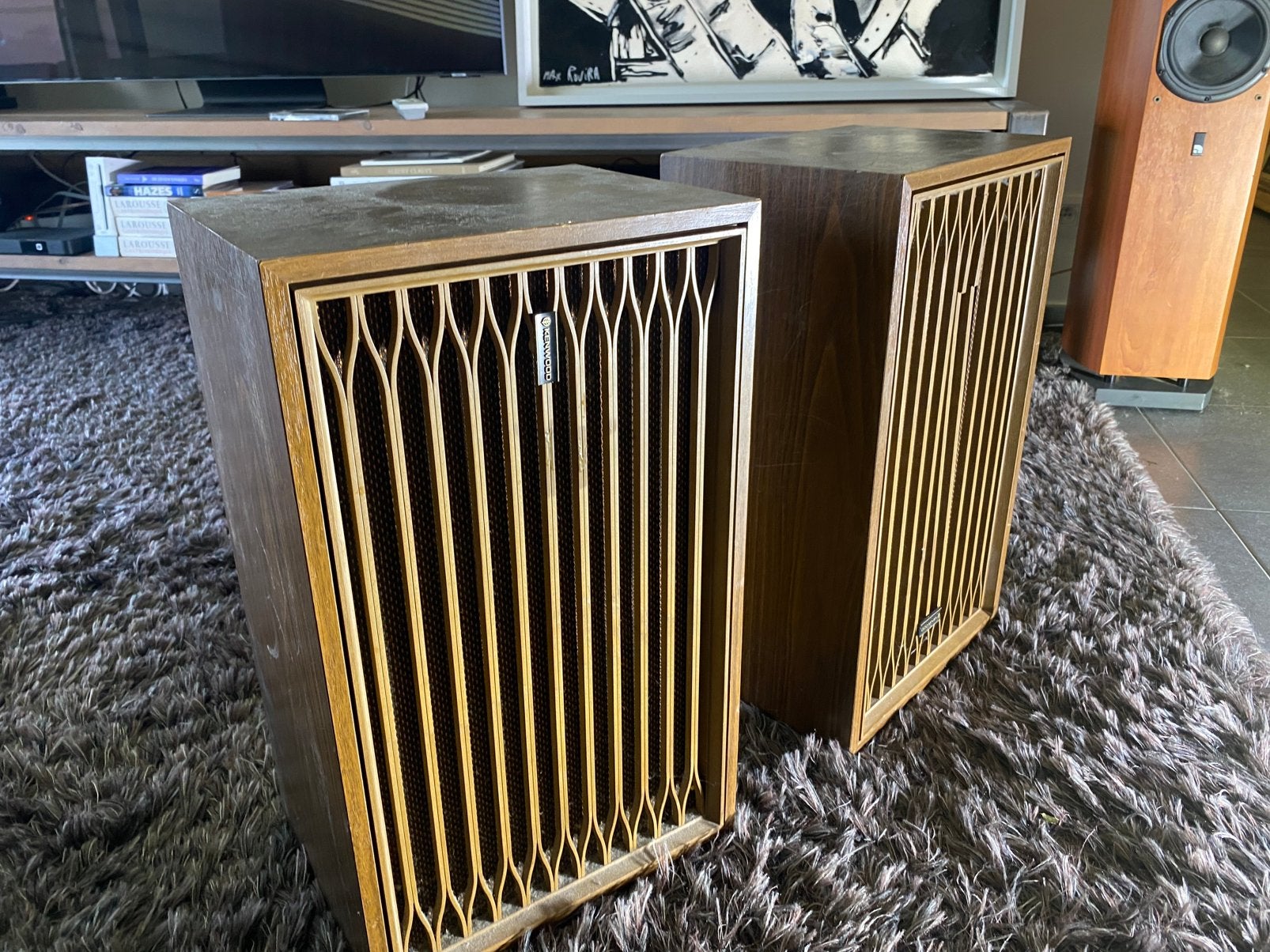 Kenwood KL-3030 D, Audio, Tv en Foto, Luidsprekerboxen, Ophalen, Gebruikt, Boekenplank luidspreker