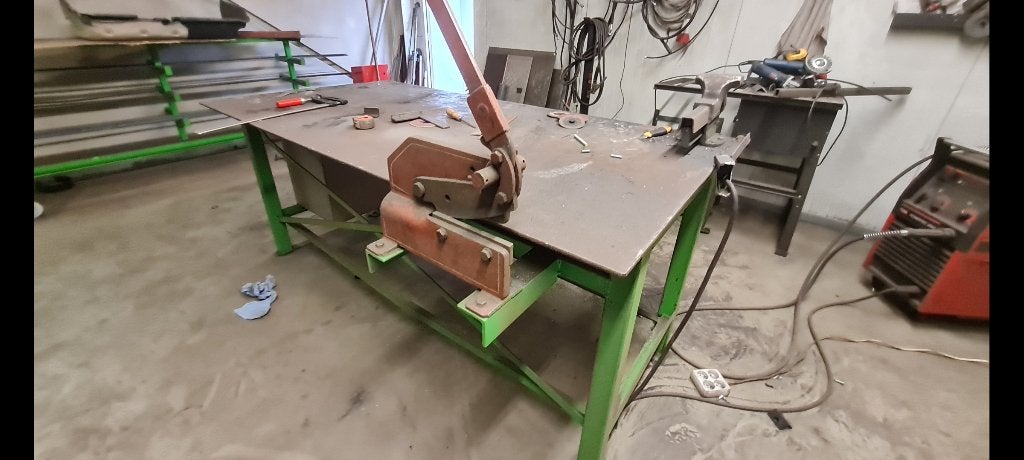 metalen tafel, Doe-het-zelf en Bouw, Werkbanken, Ophalen