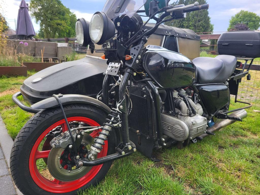 Honda gl1000 met watsonion zijspanbak, Motos, Niet ingevuld, Niet ingevuld, Niet ingevuld