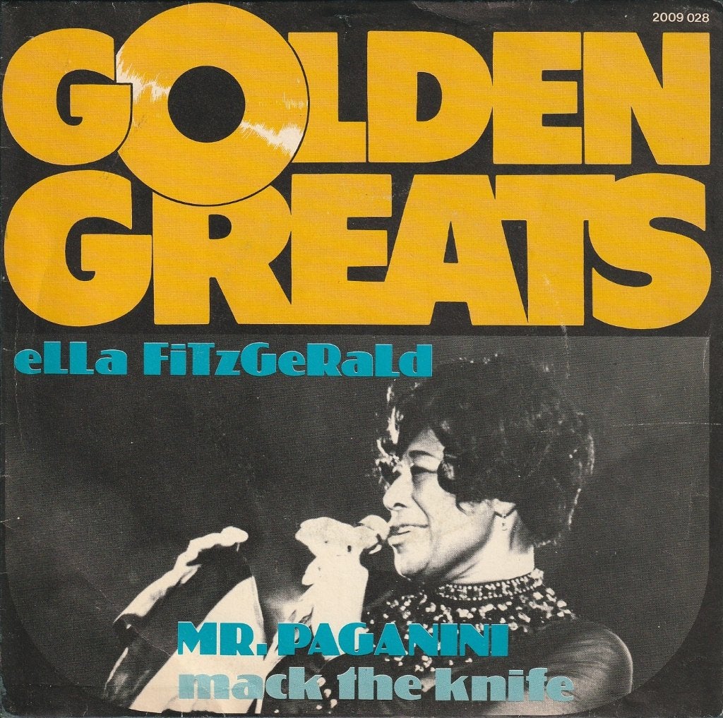 Ella Fitzgerald - Mr. Paganini / Mack the knife, R&B et Soul, Single, 7 pouces, 1960 - 1969