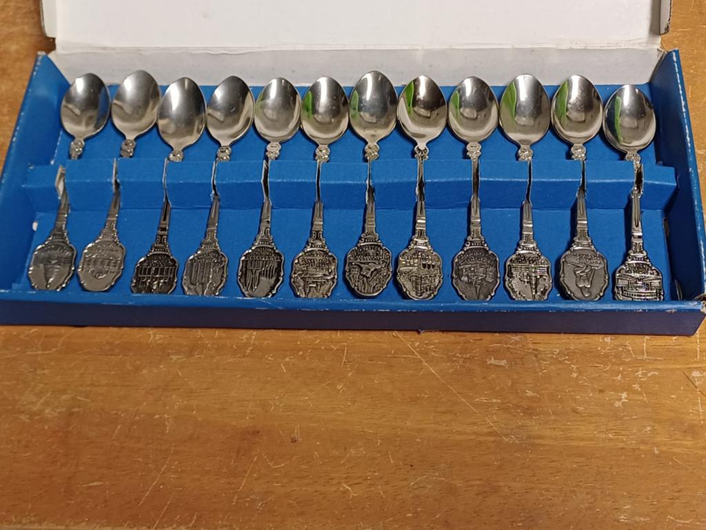 cuillères en argent, Antiquités & Art, Enlèvement ou Envoi