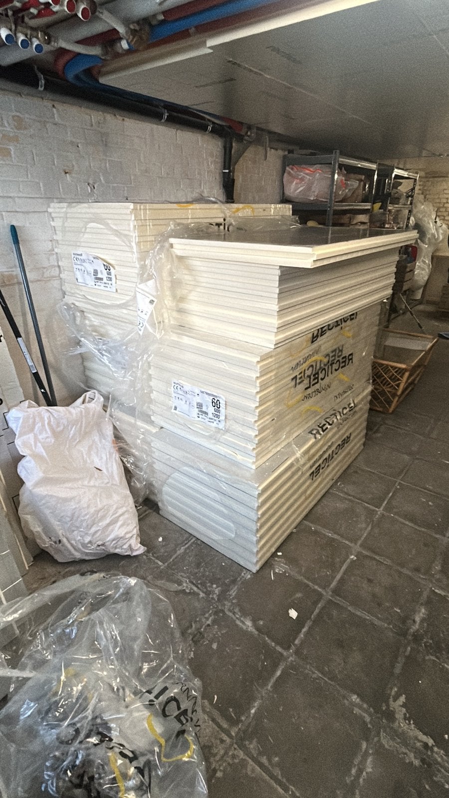 1 pak Recticel Isolatie PIR platen (5,76m2), Doe-het-zelf en Bouw, Ophalen, Zo goed als nieuw