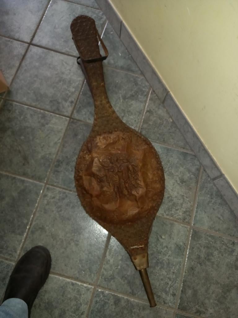 Ventilator voor routering 108 cm lang en 32 cm breed, Antiek en Kunst, Koper