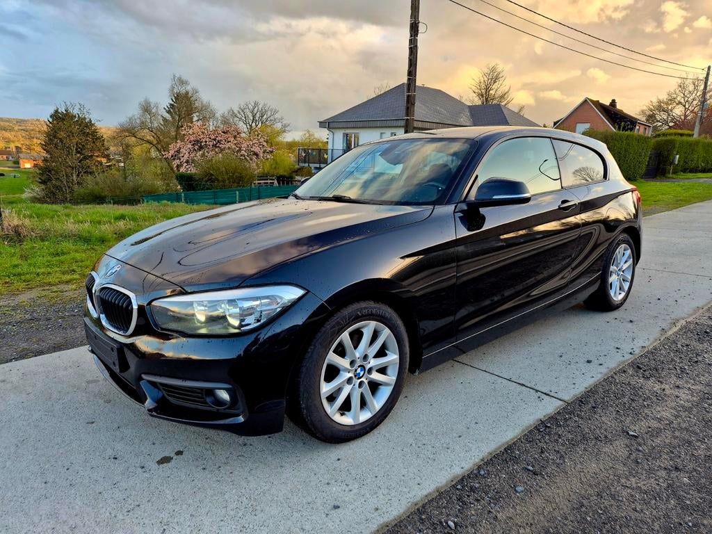 BMW 116d Coupé "Très Propre" Facelift Airco, Bluetooth, Euro 6, Entreprise, Boîte manuelle, Noir