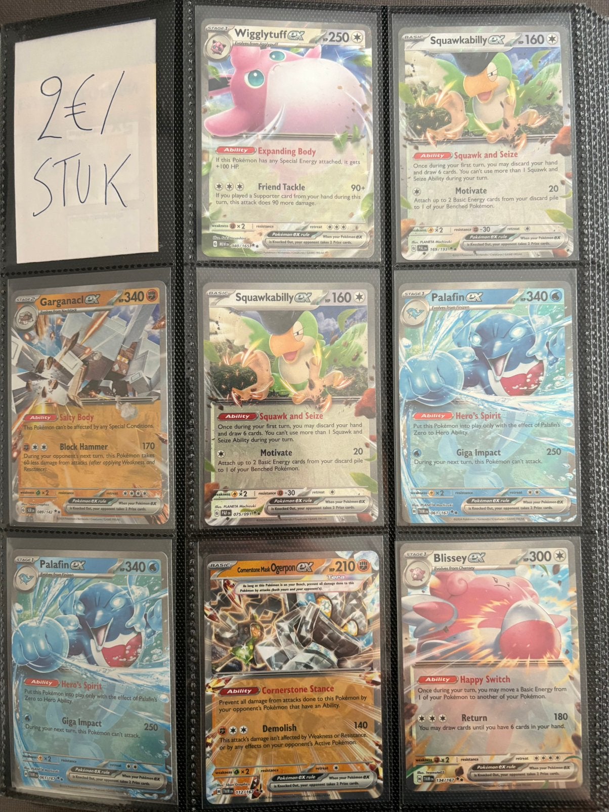 Pokémon EX kaarten - €2/stuk, Ophalen of Verzenden, Zo goed als nieuw