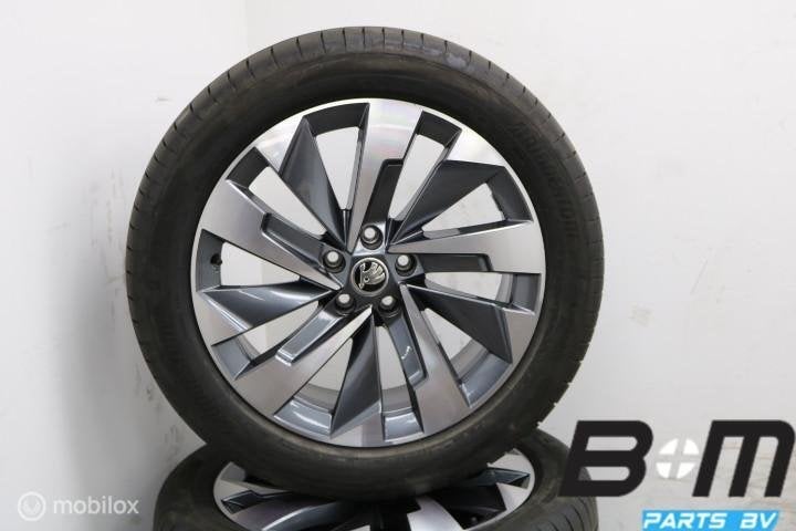 NIEUW! ORIGINEEL! 19 inch velgen Skoda Kodiaq! 57H601025G, Utilisé, Jante(s)