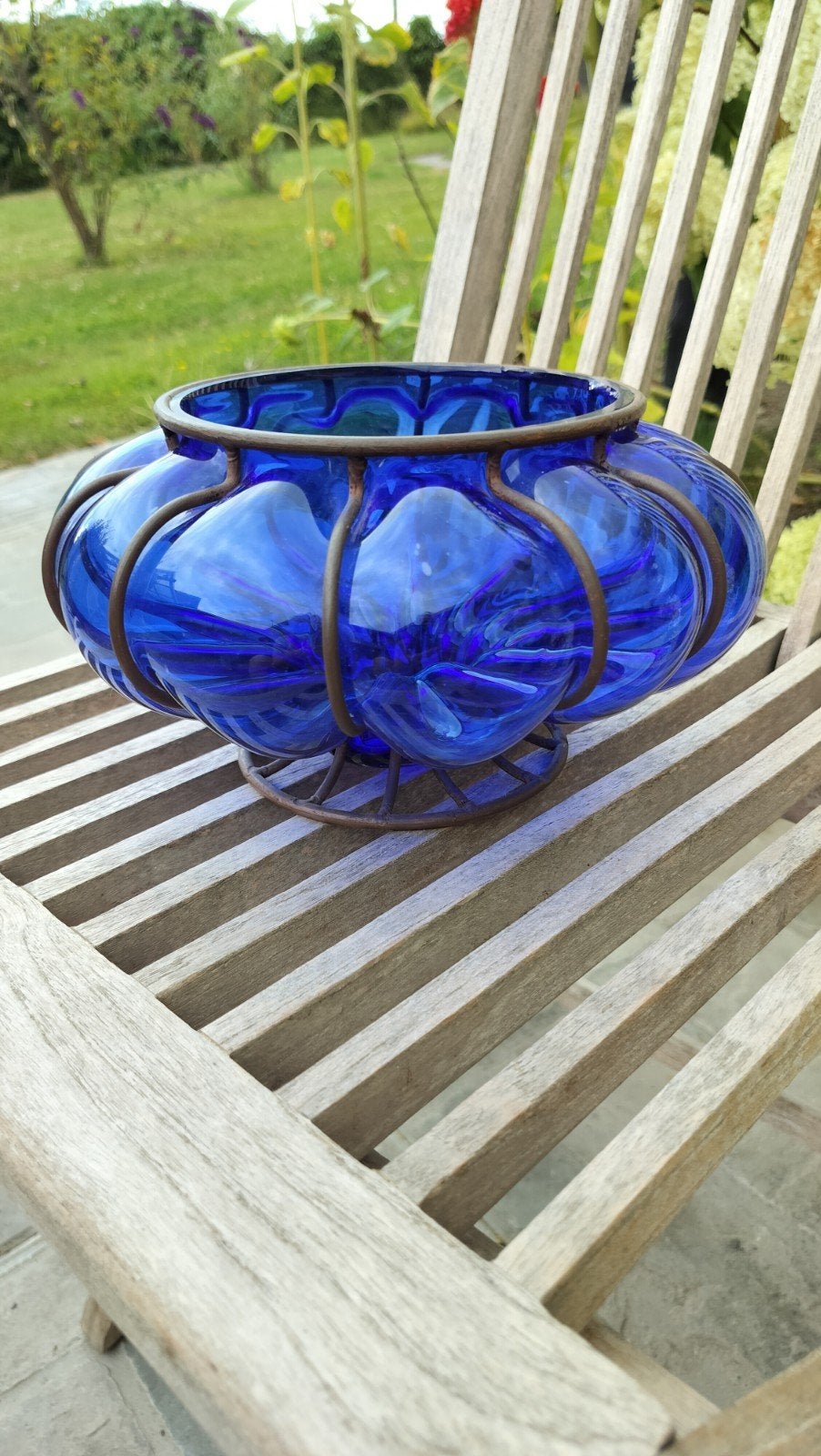 vintage glazen pot, Antiek en Kunst, Ophalen