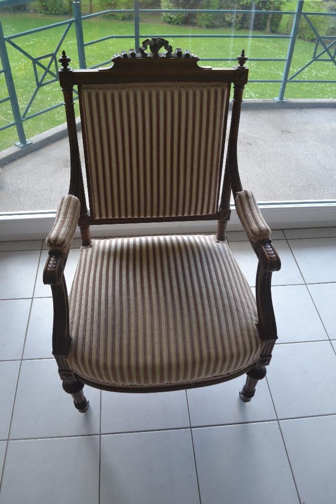 Antieke fauteuil, Antiek en Kunst, Ophalen