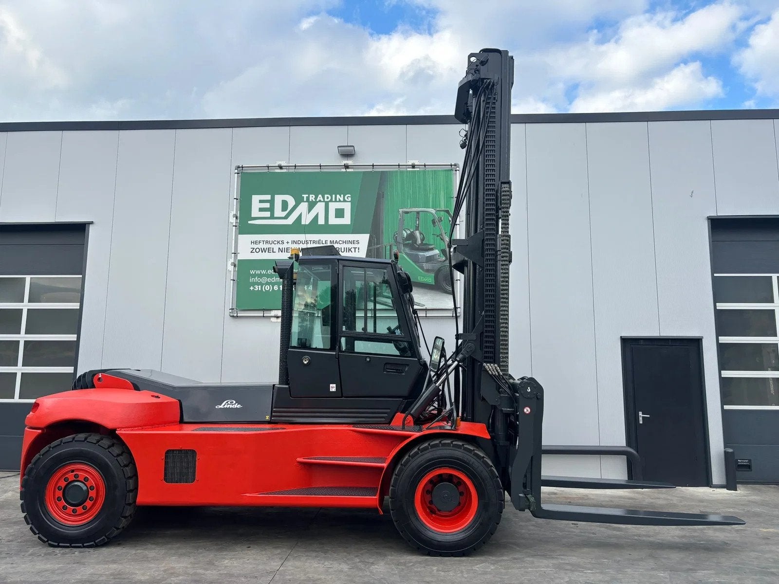 Linde H160 Heftruck Diesel, Articles professionnels, Plus de 4 000 kg, Diesel, Chariot élévateur, Linde