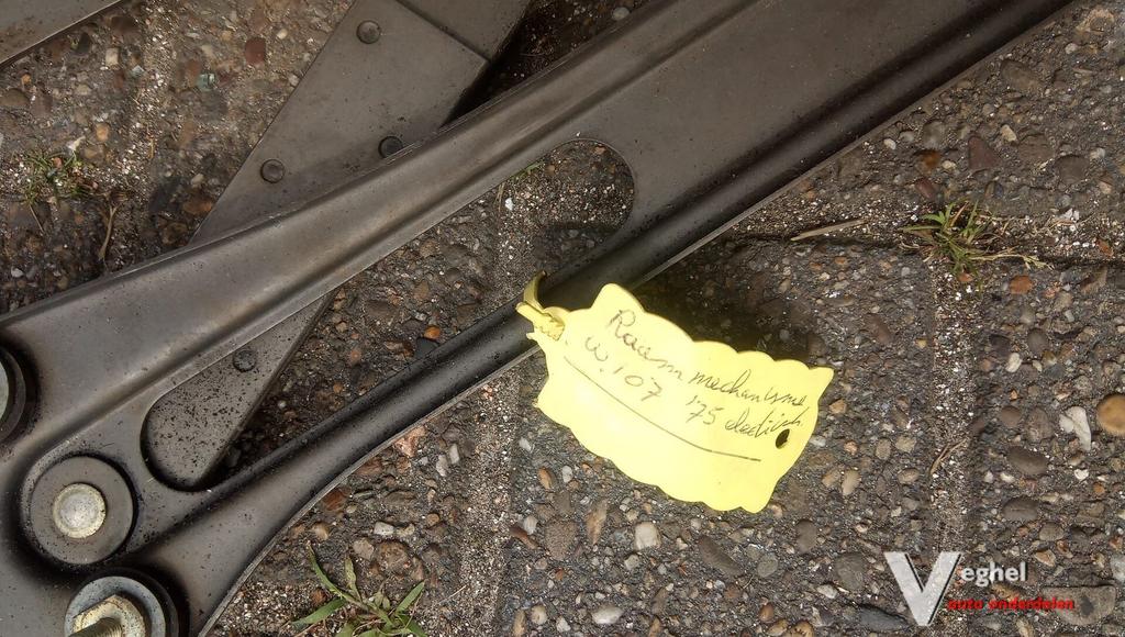 Raammenisme handmatig Mercedes  r 107, Gebruikt, -, -, Ophalen of Verzenden