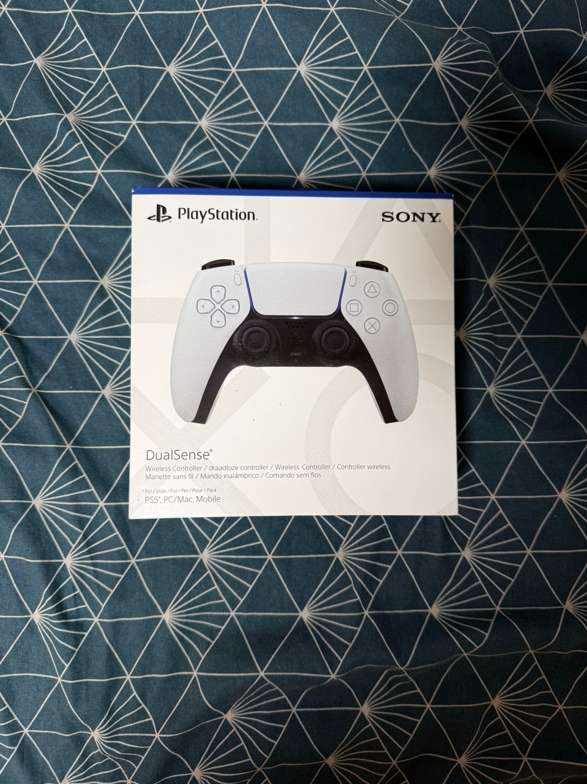 Nieuwe witte PS5-controller -nooit gebruikt -2 jaar garantie, Ophalen of Verzenden, Nieuw, Playstation 5