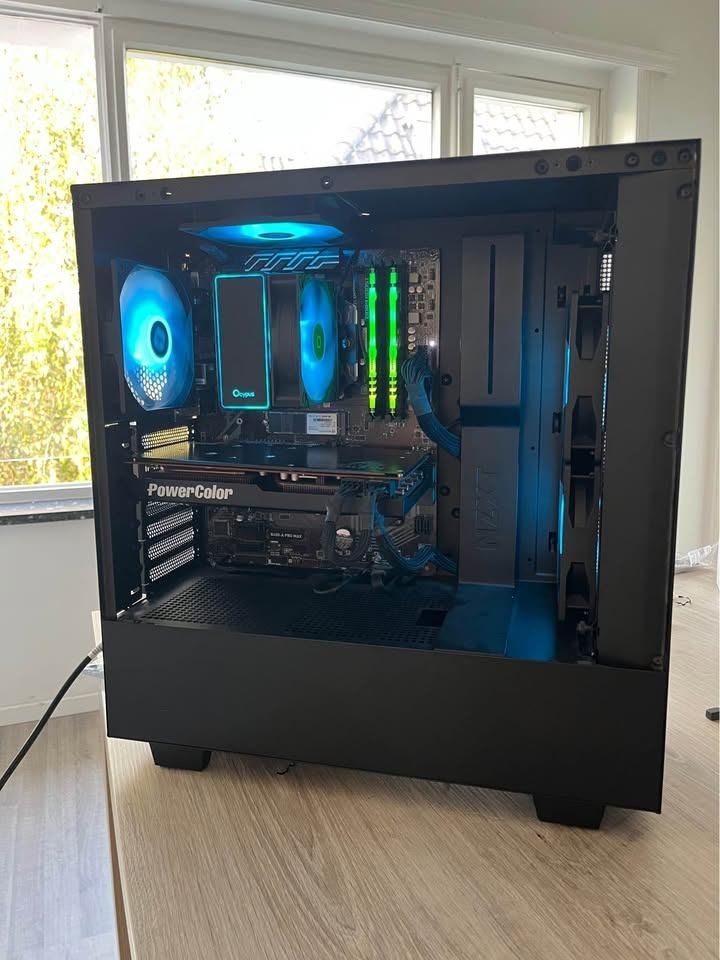 Gaming PC | Ryzen 5 3600 | rx 5700xt | 16gb ram, 256 GB, Zo goed als nieuw, Gaming, Custom build