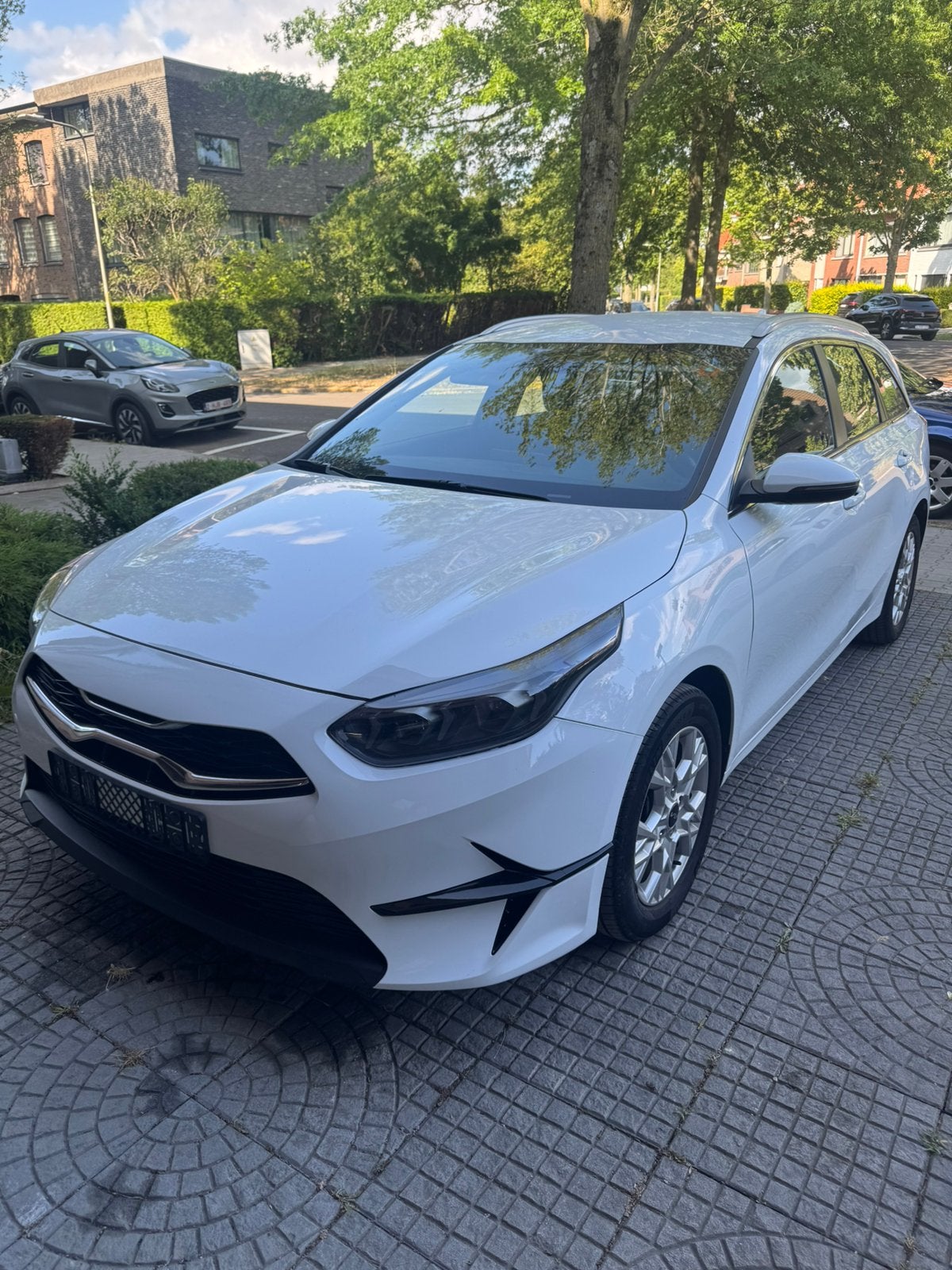 Kia Ceed 2022, 97600 km, Auto's, Euro 6, Wit, Bedrijf, Handgeschakeld