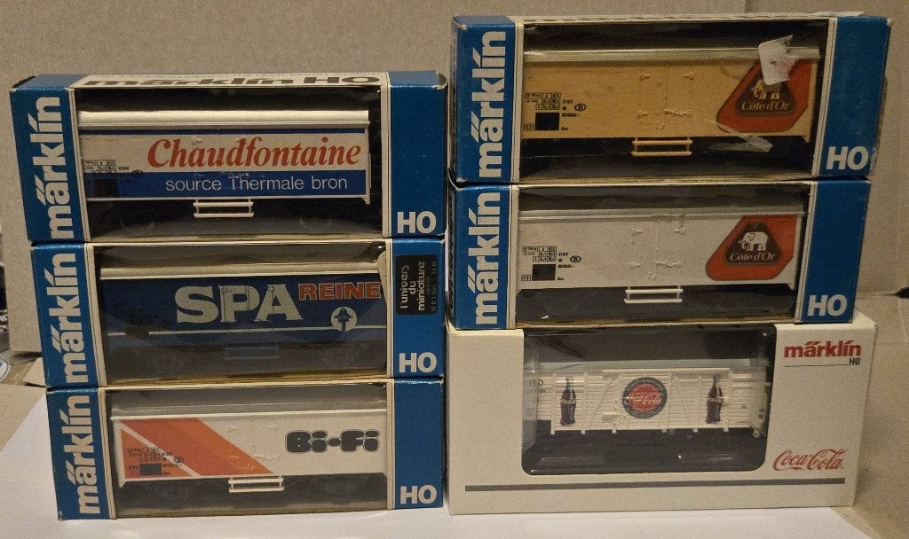 Marklin H0 Wagons Publicitaire (RARE), Enlèvement ou Envoi, Comme neuf, Wagon, Märklin