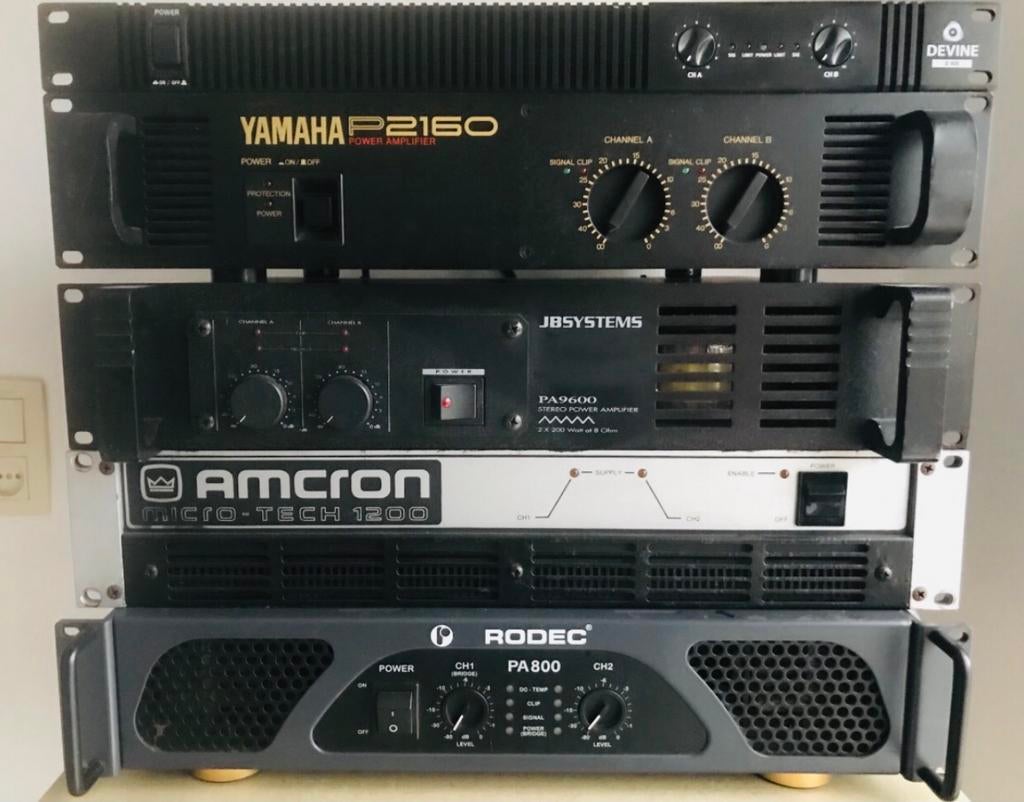 Versterkers rodec Yamaha Amcron……1 lot, Audio, Tv en Foto, Luidsprekerboxen, Ophalen of Verzenden, Zo goed als nieuw