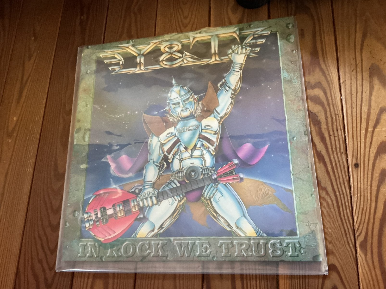 LP Y & T : dans le rock, nous avons confiance, Enlèvement ou Envoi, Comme neuf, Rock, LP
