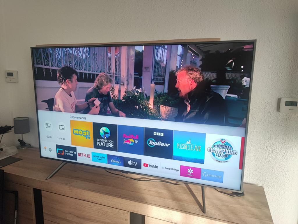 QLED SAMSUNG LED 4K UHD QUANTUM 55 POUCES 139 CM WIFI, Enlèvement, 4k (UHD), LED, Samsung
